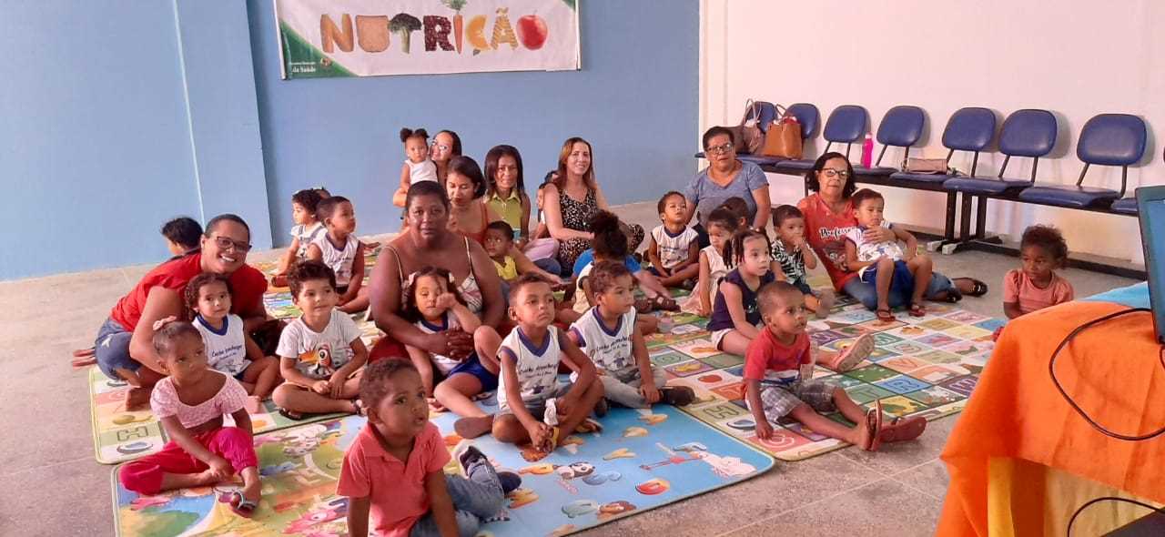Camacã: O NASF comemorou o dia da Nutrição com diversão e aprendizado para alunos das creches